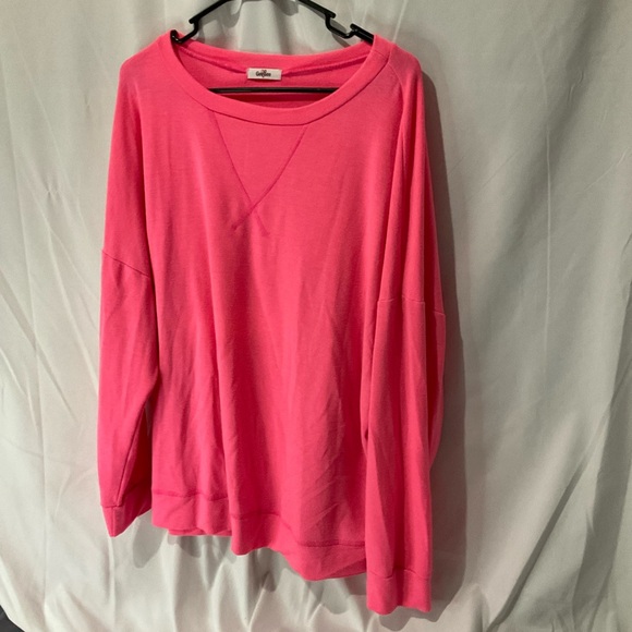 Gee Gee Womens Soft Pink Long Sleeve Shirt XL OR 2XL See Measurements - Picture 3 of 14